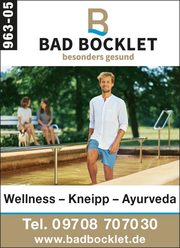 Bad Bocklet – Wellness, Kneipp, Ayurveda