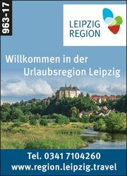 Willkommen in der Urlaubsregion Leipzig