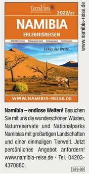 Namibia – endlose Weiten