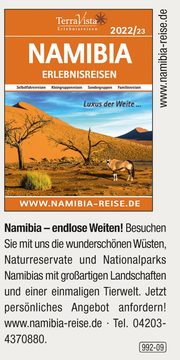 Namibia – endlose Weiten