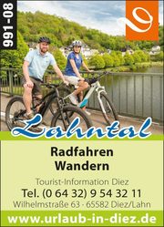 Lahntal – Radfahrer, Wandern