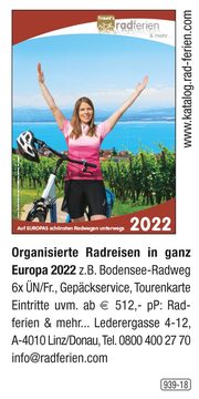 Donau Touristik GmbH – Radreisen in ganz Europa