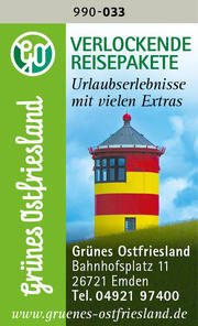 Gründes Ostfriesland - Verlockende Reisepakete