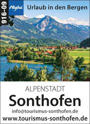 Alpenstadt Sonthofen - Urlaub in den Bergen