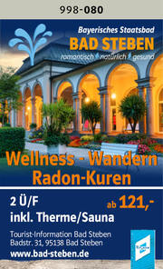 Bad Steben - Wellness-Wandern Radon-Kuren