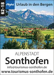 Alpenstadt Sonthofen - Urlaub in den Bergen