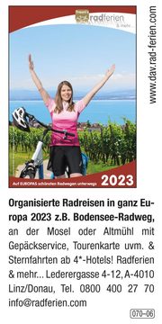 Donau Touristik GmbH – Organisierte Radreisen in ganz Europa