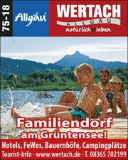 Wertach – Familiendorf am Grüntensee