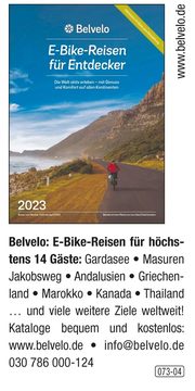 BELVELO- E-Bike Reisen für Entdecker