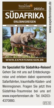 Südafrika Erlebnisreisen