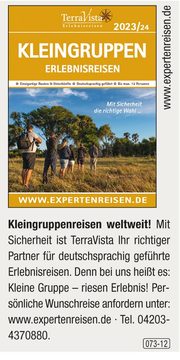 Kleingruppenreisen weltweit