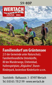 Wertach – Familiendorf am Grüntensee