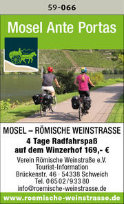 Roemische Weinstrasse – Mosel Ante Portas - Radfahrspaß