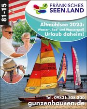 Gunzenhausen – Radeln, Wandern, Wasserspaß - Altmühlsee 2023