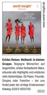 World Insight TRAVELOG