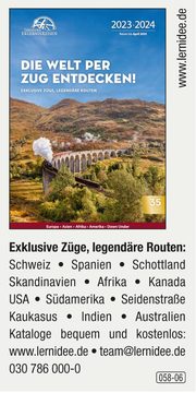 Lernidee – Die Welt per Zug entdecken!