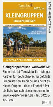 Kleingruppenreisen weltweit