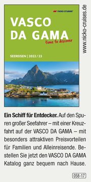 nicko cruises -  Vasco da Gama 