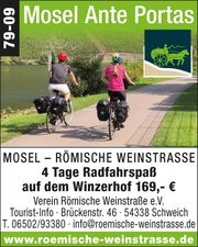 Roemische Weinstrasse – Mosel Ante Portas - Radfahrspaß