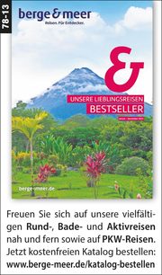 berge & Meer – Unsere Lieblingsreisen – Bestseller-Katalog