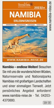 Namibia – endlose Weiten