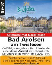 Bad Arolsen – Urlaub am Twistesee