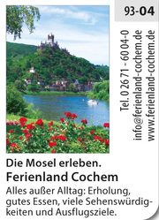 Ferienland Cochem – Die Mosel erleben 