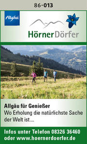 Hörnerdörfer - Allgäu für Genießer