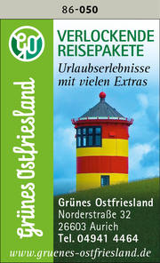 Grünes Ostfriesland – Verlockende Reisepakete