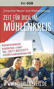 Zeit für mich im Mühlenkreis - zwischen Weser- und Wiehengebirge