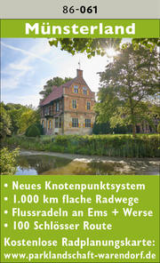 Warendorf / Münsterland – Radplanungskarte