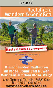 Saar-Obermosel – Die schönsten Radtouren an Mosel, Saar und Ruwer - Moselsteig