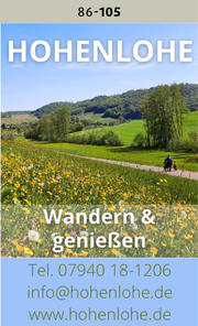 Freizeitparadies Hohenlohe