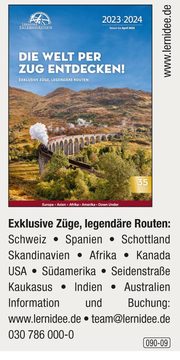 Lernidee – Die Welt per Zug entdecken!