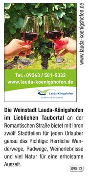 Lauda-Königshofen – Die Weinstadt im Lieblichen Taubertal