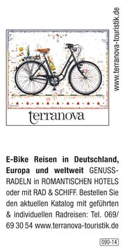 terranova – E-Bike Reisen in Deutschland, Europa und weltweit