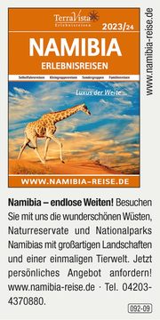 Namibia – endlose Weiten