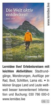 Lernidee – Die Welt aktiv entdecken!
