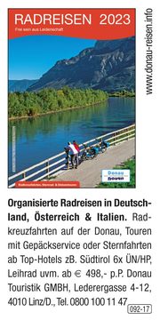 Donau Touristik GmbH – Organisierte Radreisen in Deutschland, Österreich und Italien