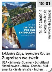 Lernidee – Die Welt per Zug entdecken!