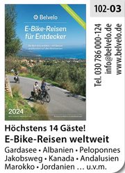 BELVELO- E-Bike Reisen für Entdecker