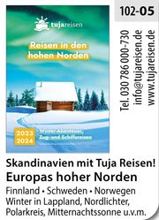 Tujareisen – Reisen in den hohen Norden!