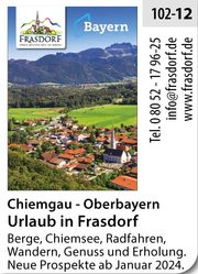 Frasdorf - Chiemsee, Chiemgauer Alpen