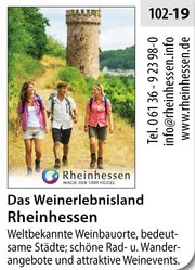 Rheinhessen - Weinerlebnis & Genusswandern