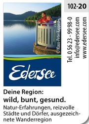 Edersee - Deine Region: wild, bunt, gesund