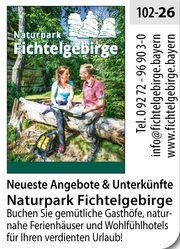 Fichtelgebirge - Neueste Angebote & Unterkünfte