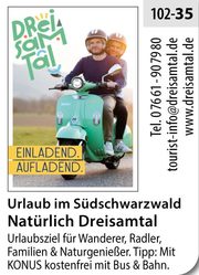 Dreisamtal - Urlaub im Südschwarzwald