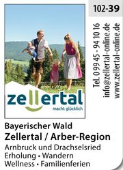 Zellertal – Erholung, Wandern, Wellness