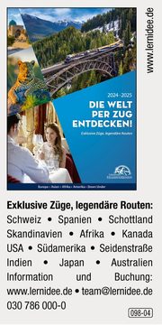 Lernidee – Die Welt per Zug entdecken!