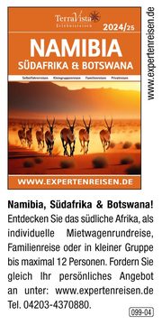 Namibia, Südafrika & Botswana